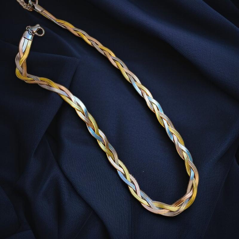 سلسله ظهر الحيه مضفرة