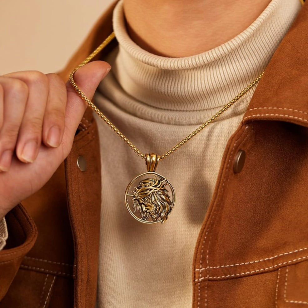 دلاية وجه المسيح بسلسلة ٦٠سم