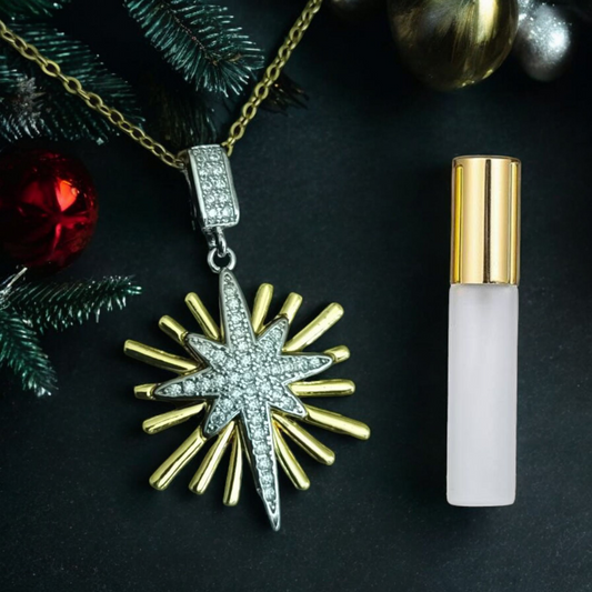 عرض نجمة الكريسماس مع برفيوم